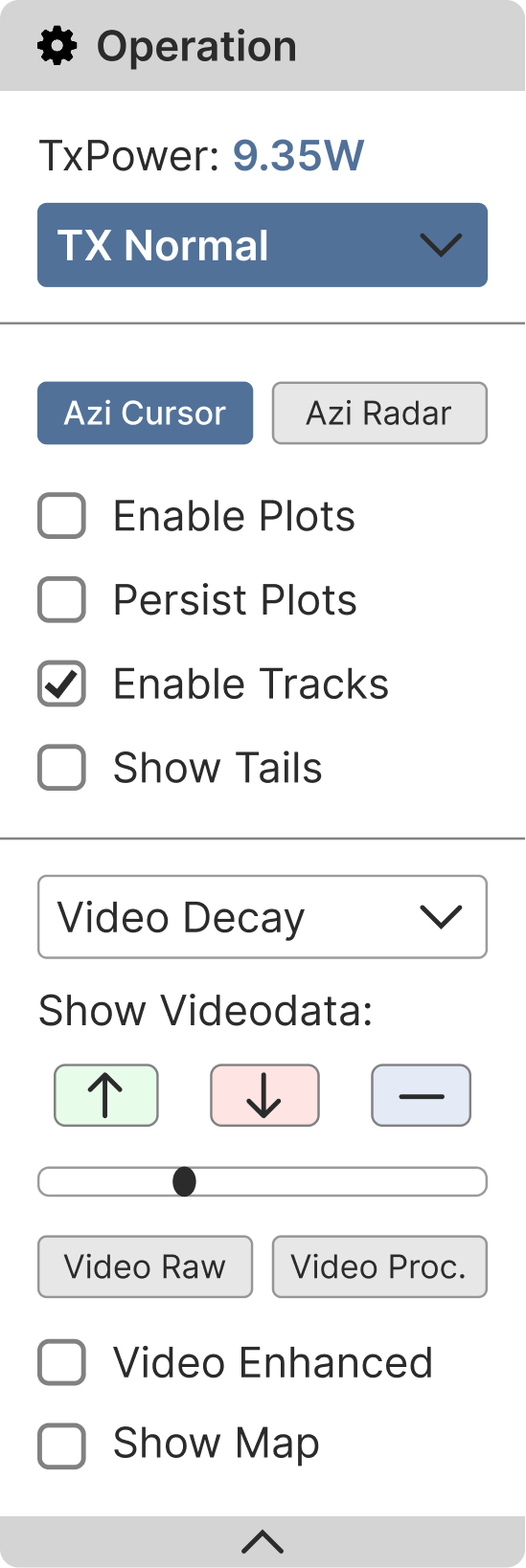 Settings menu light mode